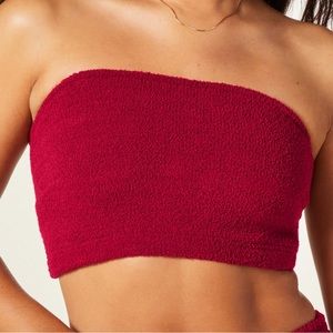 Yitty Pet Me Bandeau in Merlot